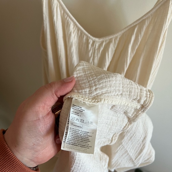 H&M cream maxi dress - Picture 4 of 4